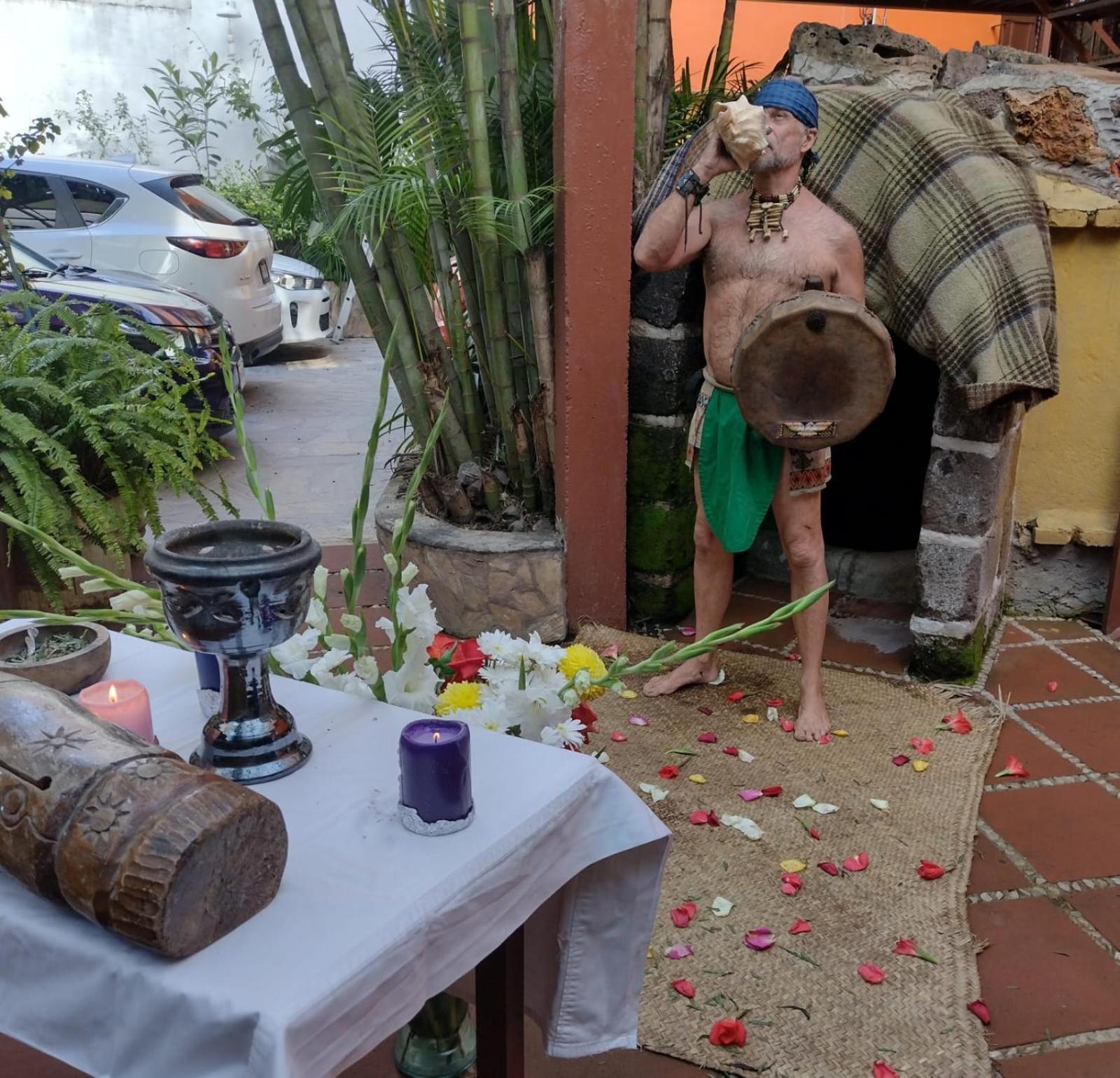 Posada Temazcal Santo Domingo Tepoztlán Exterior foto